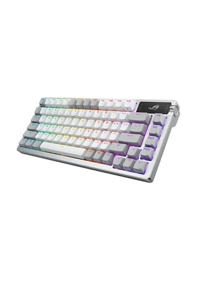 Asus Rog Azoth Rog NX Snow Switch RGB Kablosuz Türkçe Mekanik Oyuncu Klavye