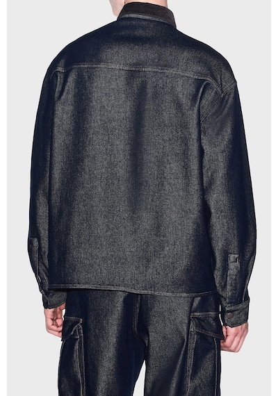 Armani Exchange Kadife Detaylı Pamuklu Oversize Kot Gömlek Erkek Gömlek Xm003402 Af27235 Mb001 Mavi MAVİ Armani Exchange Kadife Detaylı Pamuklu Oversize Kot Gömlek Erkek Gömlek Xm003402 Af27235 Mb001 Mavi MAVİ