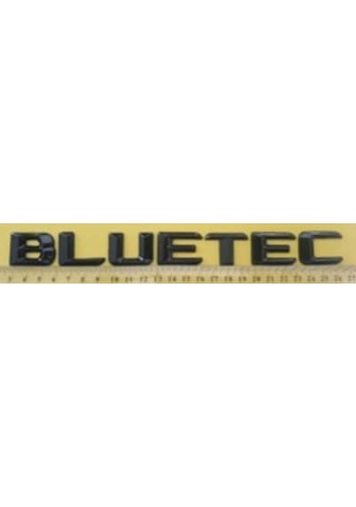 Mercedes Uyumlu Yazı Bluetec Siyah