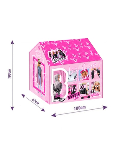 Barbie Lisanslı Oyun Çadırı Çok Renkli