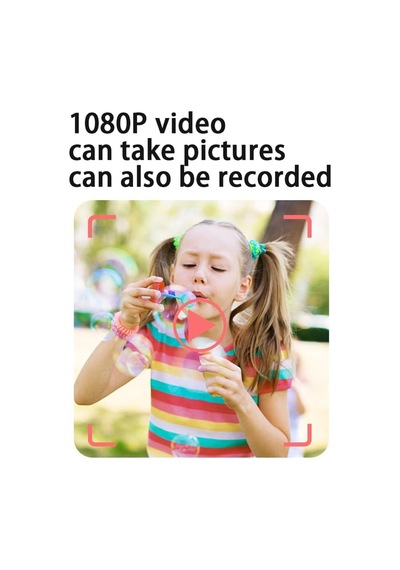 Dijital Renkli Ekran Çocuk Kamerası Anında Çıktı Printer Şarjlı Video Resim Oyun Fotoğraf Makinesi