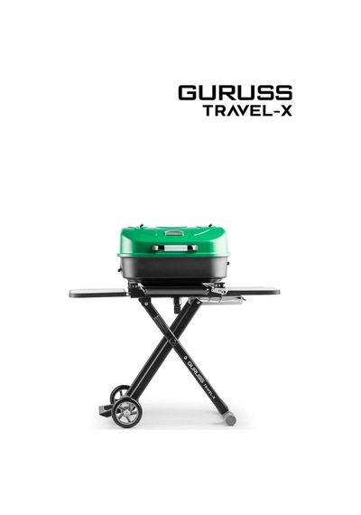 Travel-x Taşınabilir Mangal Tam Set Yeşil