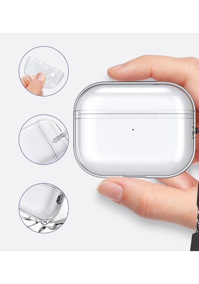 Newface Apple Uyumlu AirPods 1. Nesil / 2. Nesil Sert İnce Premium Şef