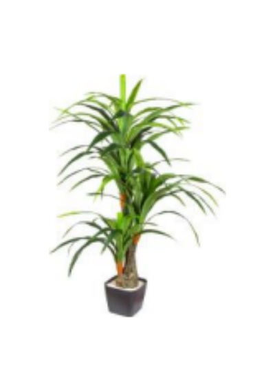 Yapay Starliçe Demet Gerçek Dokulu 15 Yaprak Yeşil 63 Cm. Çok Renkli
