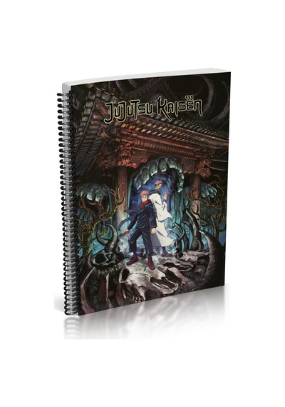 Gerekli Şeyler Jujutsu Kaisen Çizgili Defter Genel