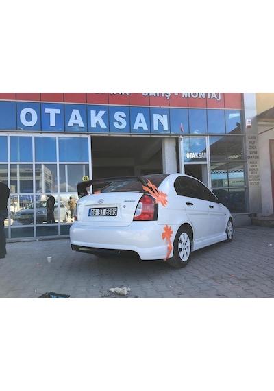 Hyundai Accent Era Arka Tampon Eki - Era Arka Karlık
