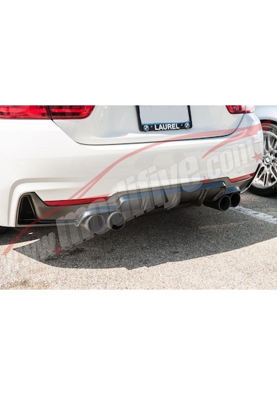 Bmw 4 Serisi Difüzörü Bmw F32 Dıfuzoru M Performance Mat Siyah