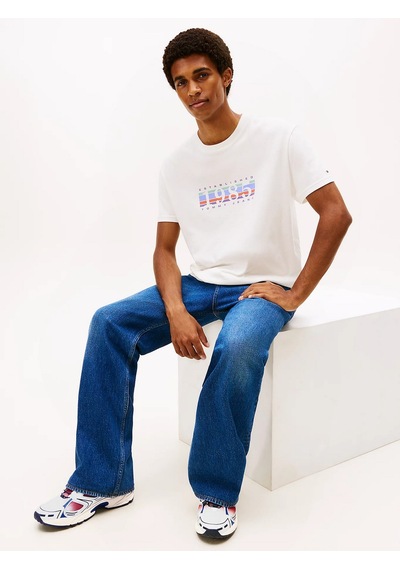 Tommy Hilfiger Em0em01666 Archive '97 Erkek Günlük Ayakkabı Beyaz