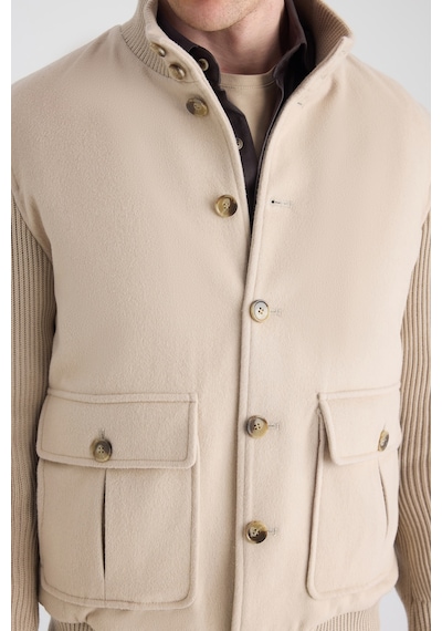 D's Damat Ds Damat Regular Fit Bej Düz Mont 5hc071221032m Bej