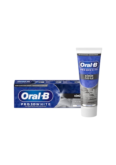 Oral-b Pro-3d Whıte Kömür Özü Ferah Nane Diş Macunu 75 Ml Beyazlık