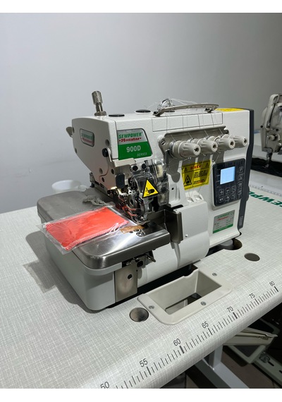 Sewpower Sp-p5-5 Baltalı İplik Kesme + Pedalsız Çalışma Sanayi Overlok Makinesi Yok