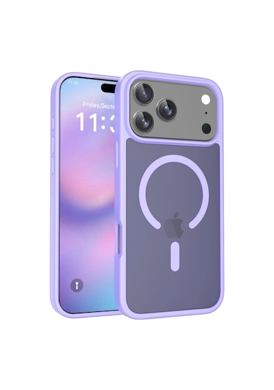 Joko Apple iPhone  Uyumlu,  18 Pro Jota Magsafe Kapak Lila