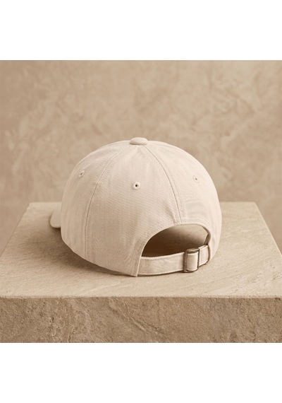 Bk Gift Kişiye Özel Harf Nakışlı Vintage Gri Beyzbol Şapkası Unisex Eskitme Kumaş Metal Tokalı