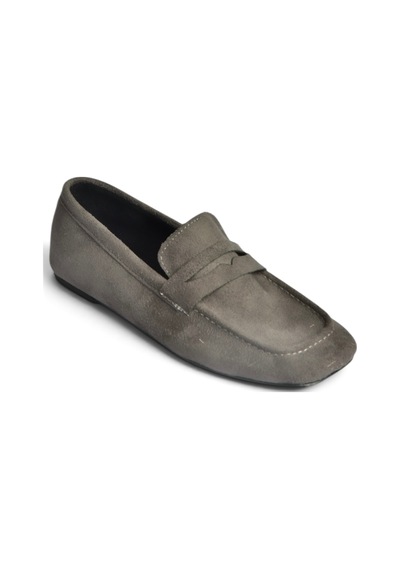 Fox Shoes Z250010202 Gri Süet Günlük Kadın Ayakkabı