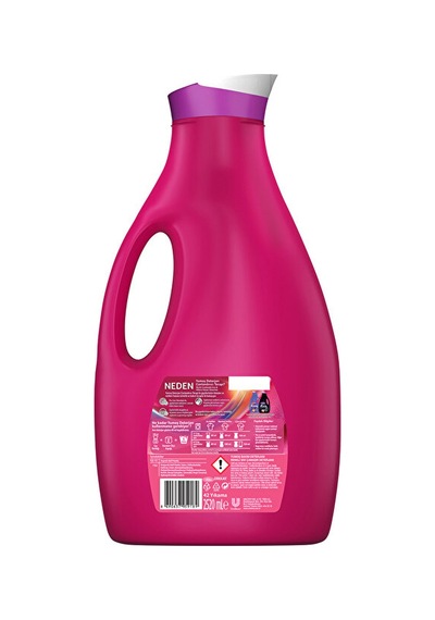 Yumoş Sıvı Bakım Çamaşır Deterjanı Renkli Giysiler Için Renk Koru 2950 ML