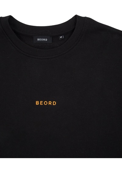 Beord Siyah %100 Pamuk Bisiklet Yaka Sweatshirt Bss1-148 Beord Siyah %100 Pamuk Bisiklet Yaka Sweatshirt Bss1-148