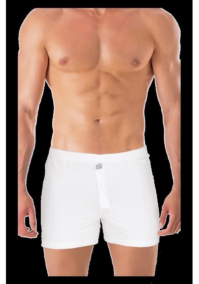 The Don Jersey Penye-Örme Beyaz Renk Boxer