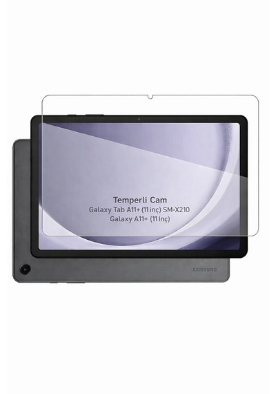 Samsung Uyumlu Galaxy Tab A9+ / A11+ Temperli Cam Ekran Koruyucu A9 Plus A11 Plus 11 Inç