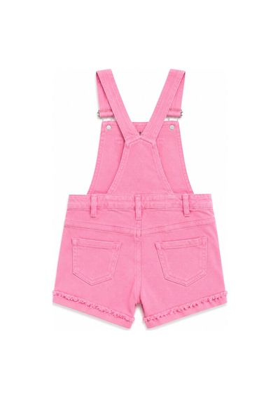 Babyhola %100 Pamuk Pembe Kot Salopet 9132