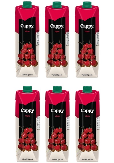 Cappy Vişneli İçecek 1 Lt X 6 Adet