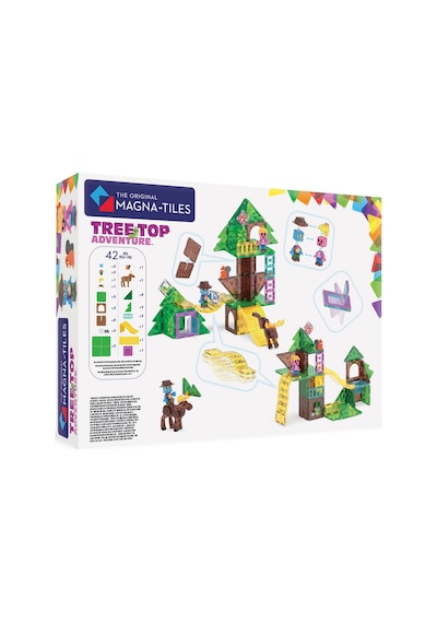 Magna-tıles - Tree Top Adventure Manyetik Bloklar - 42 Parça