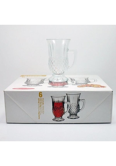 Paşabahçe 55671 İstanbul Kulplu Çay Bardağı 160 Cc 6 Lı