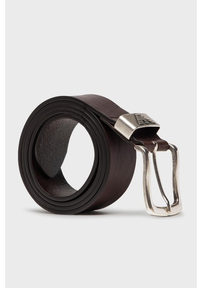 Emporio Armani Logolu Hakiki Deri Kemer Erkek Kemer Y4s201 Ydd6g 80005 Kahve