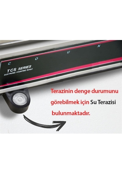 Swock Tcs-a 6k Dijital Hassas Sayıcı Terazi - Hassasiyet: 0.1 Gr. Max: 6 Kg.
