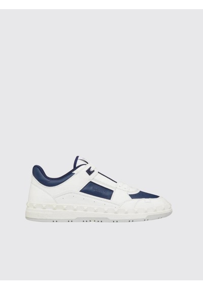 Valentino Garavani - Freedosts Low - Top Sneaker In Calfskin Beyaz