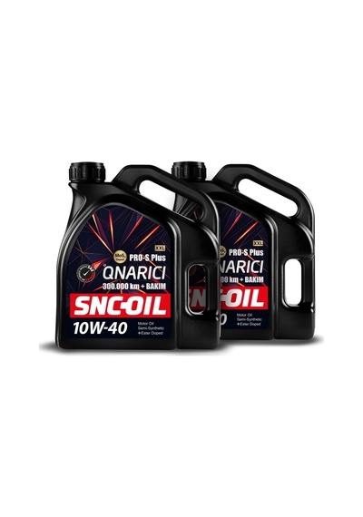 Snc Oil Icon Group 300.000 KM + Bakım Pro-S Plus 2XL Onarıcı 10W-40 Motor Yağı 2 X 4 L