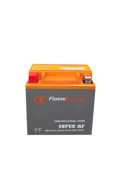 Floow Energy 12v 9ah 12n9-bs Dikey Bakımsız Motosiklet Aküsü 2026 Üretim