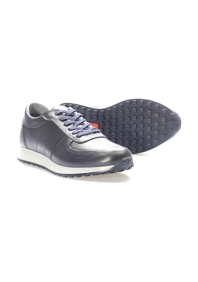 Fast Step Hakiki Deri Erkek Casual Ayakkabı 951ma556 Lacivert