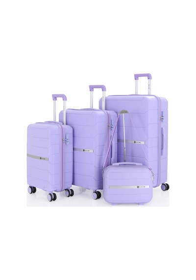 Mçs Polipropilen 4lü Valiz Seti V366 S21sy1000048-set 00025 Lila