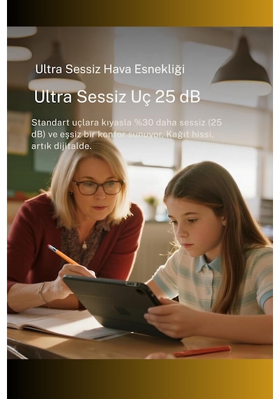 Apple Uyumlu iPad  10. Nesil İle Profesyonel Stylus Kalem Avuç İçi Red Özellikli Sessiz Ve Hassas Tablet Kalemi