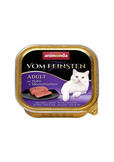 Vom Feinsten Mare Tavuklu Ve Deniz Mahsüllü Yetişkin Kedi Konservesi 100 Gr