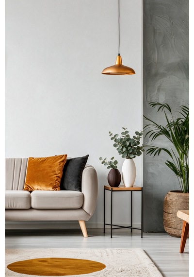 Pinterest 2'li Vazo Set - Modern Salon Dekoru, Hediyelik - Hindistan Cevizi Dokulu - Beyaz/acı Kahve