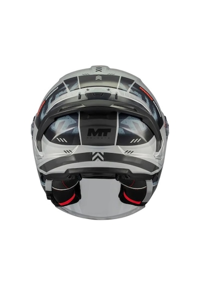Kask Mt Cosmo Sv Arrow C2 Parlak Gri/siyah