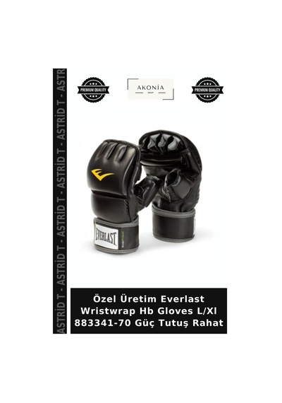 Özel Üretim Everlast Wristwrap Hb Gloves L/xl 883341-70 Güç Tutuş Rahat Çok Renkli