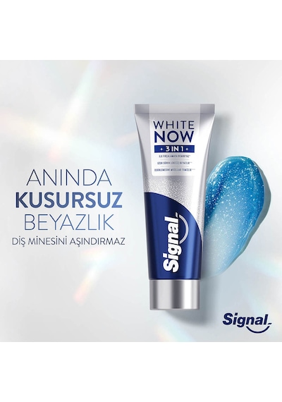 Signal White Now Diş Macunu 3 İn 1 Original 75 Ml X2