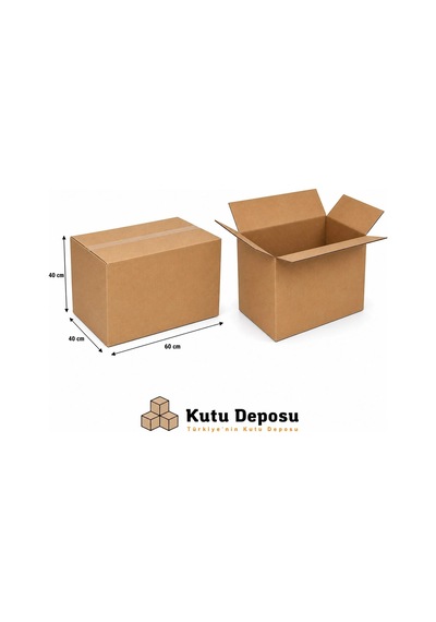 40x60x40 Cm E-ticaret Ve Kargo Kutusu 10 Adet