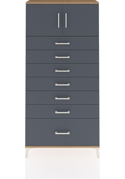 Arges Dolap Tek Raflı 7 Çekmeceli 2 Kapaklı 88x30x182 Çam-ant... Çam Arges Dolap Tek Raflı 7 Çekmeceli 2 Kapaklı 88x30x182 Çam-ant... Çam