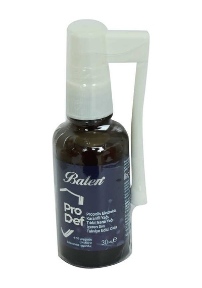 Prodef Propolis Ekstraktı Ve Nane Yağlı Takviye Edici Gıda 30 Ml