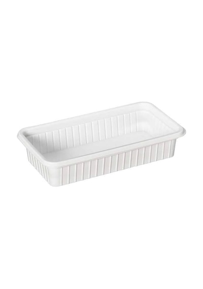 Plastik Dondurma Kabı Beyaz 250 Gr-100 Adetli