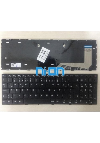 Nion Lenovo V155420ak1-tr Pm5nt-tr Uyumlu Laptop Notebook Klavye Siyah Tr