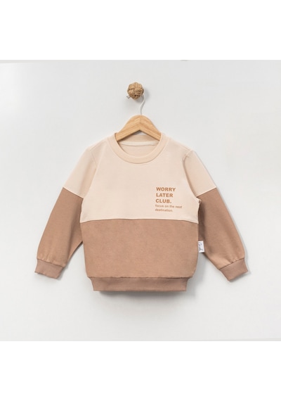 Overdo Kids Erkek Çocuk 5-8 Yaş Baskılı Sweat Çok Renkli