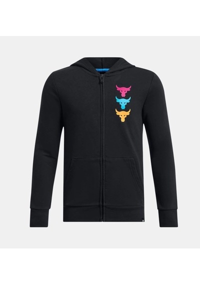 Under Armour Ua Project Rock Full Zip Erkek Çocuk Ceket 1384091 1384091 001 Çok Renkli