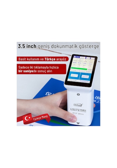 Ls172 Baskı Ve Kağıt Ürünleri İçin Renk Ölçer