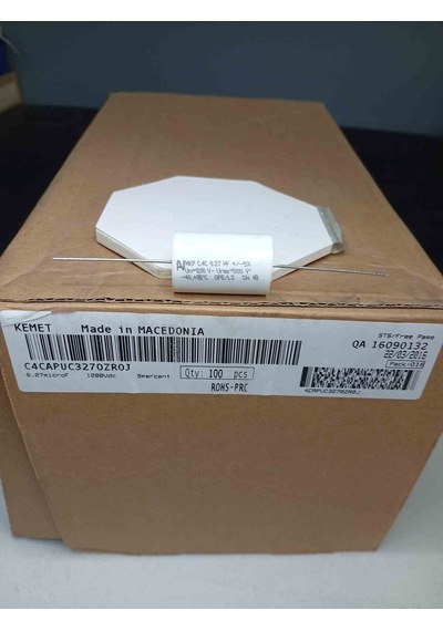 C4capuc3270zr0j 270nf 1200v 0.05 Kemet Polyester Kondansatör 3 Adet