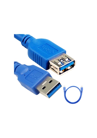 Usb 3.0 Uzatma Kablosu Hdd Harddisk Bağlantı Kablosu 30Cm