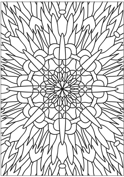 Çocuklar İçin Süper Mandala Boyama Kitabı